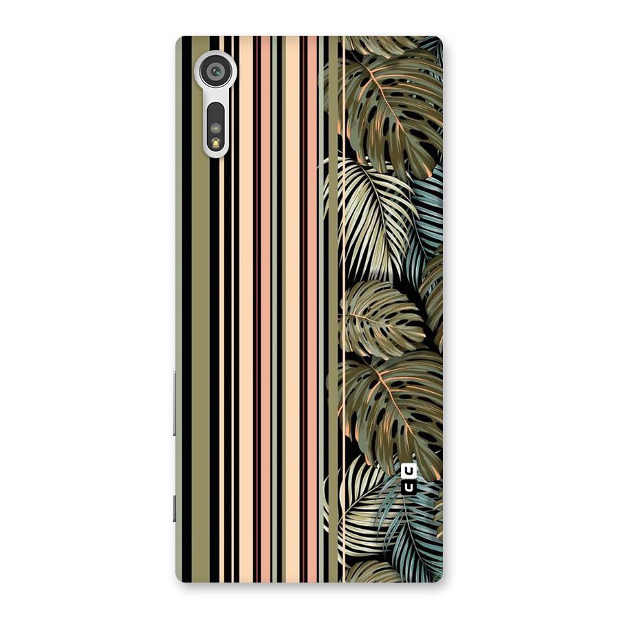 Visual Art Leafs Back Case for Xperia XZ