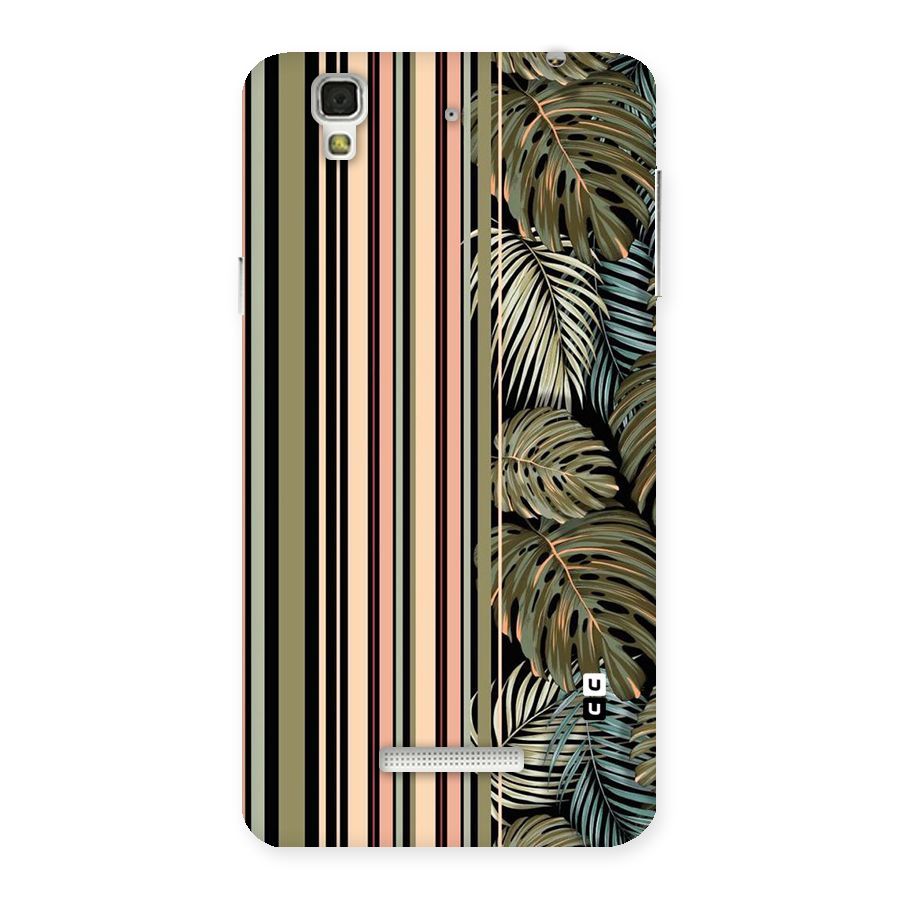 Visual Art Leafs Back Case for YU Yureka Plus