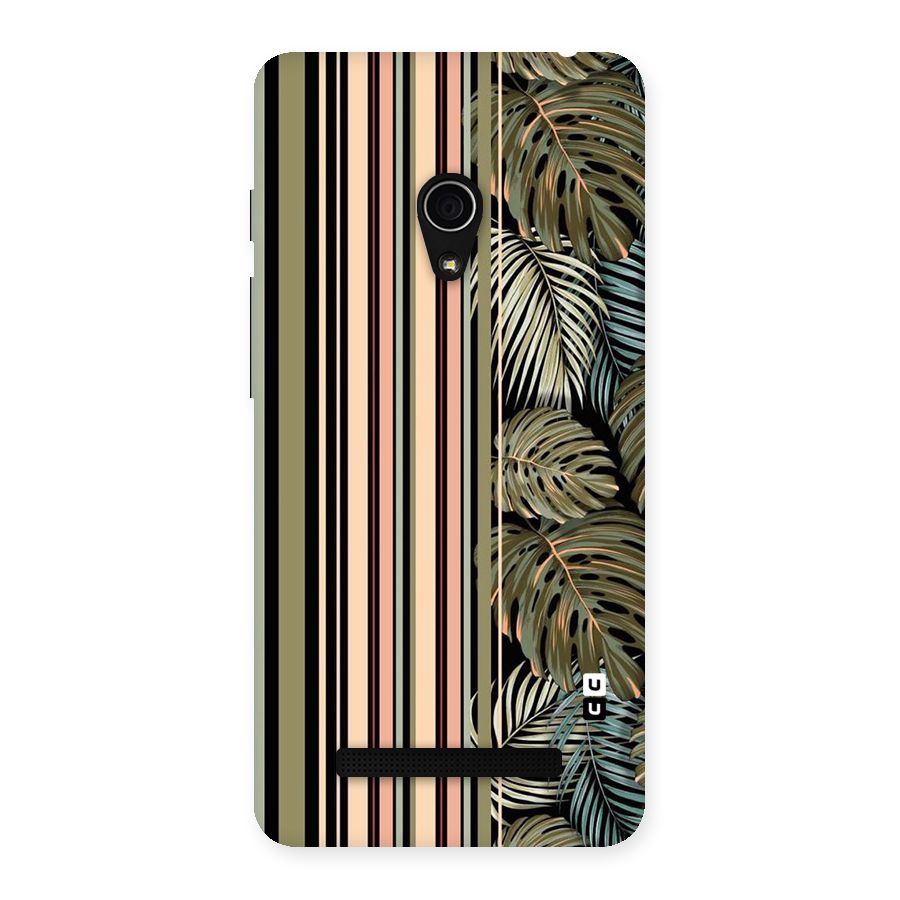 Visual Art Leafs Back Case for Zenfone 5