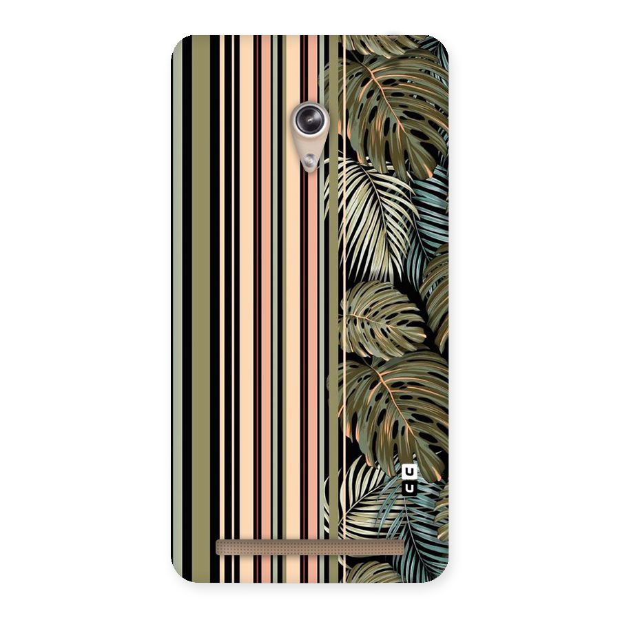 Visual Art Leafs Back Case for Zenfone 6