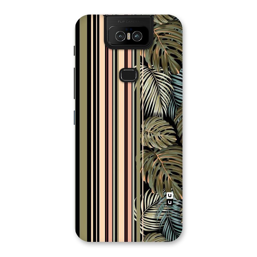 Visual Art Leafs Back Case for Zenfone 6z