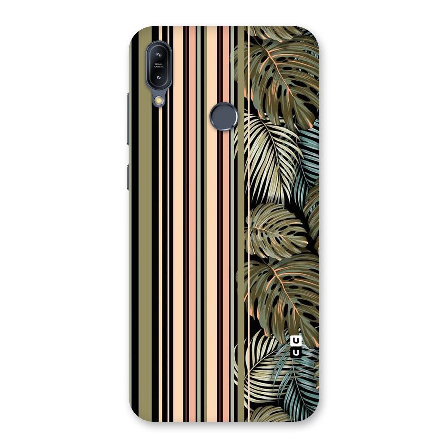 Visual Art Leafs Back Case for Zenfone Max M2