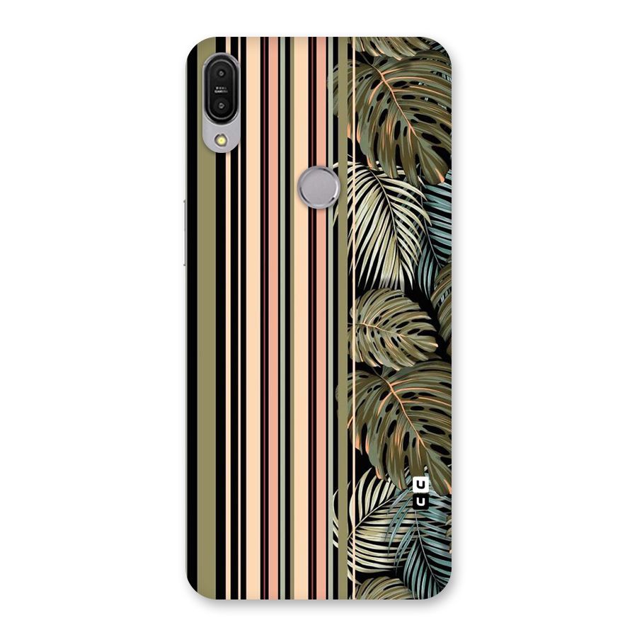 Visual Art Leafs Back Case for Zenfone Max Pro M1