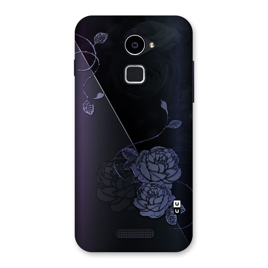 Voilet Floral Design Back Case for Coolpad Note 3 Lite