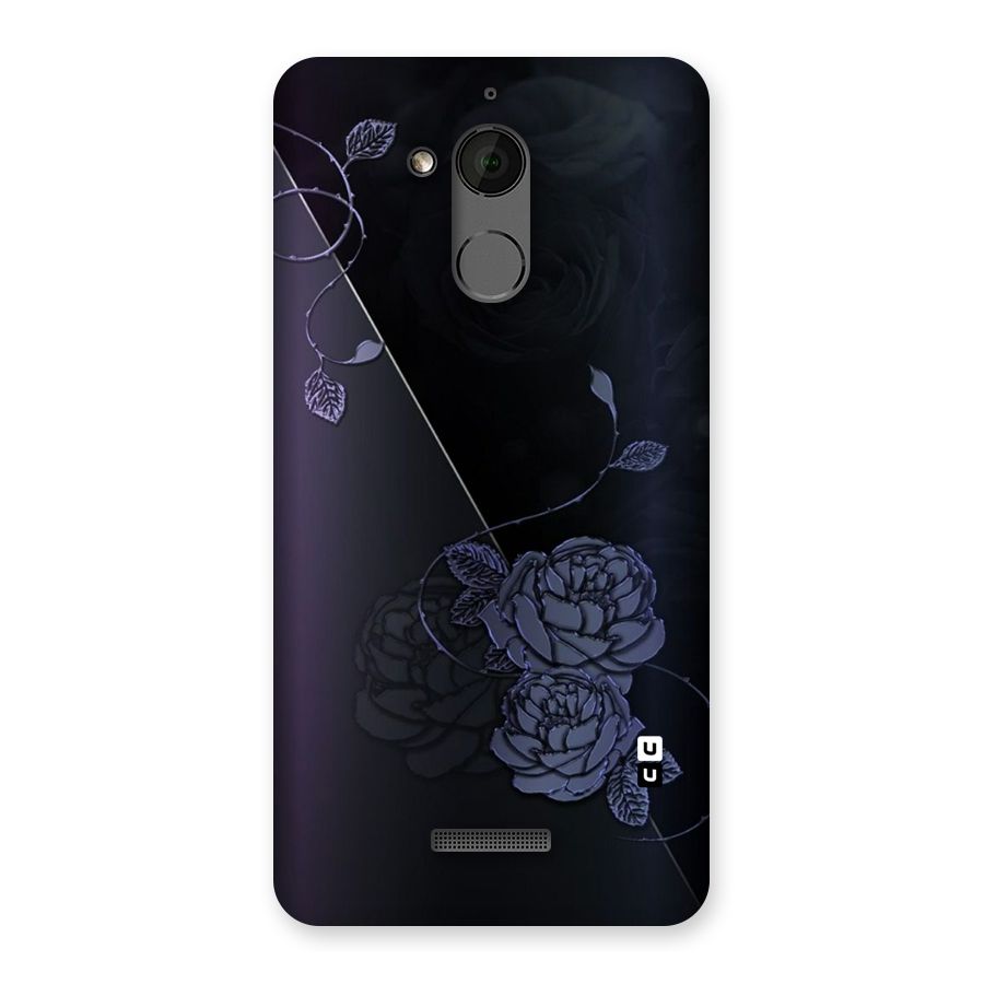 Voilet Floral Design Back Case for Coolpad Note 5
