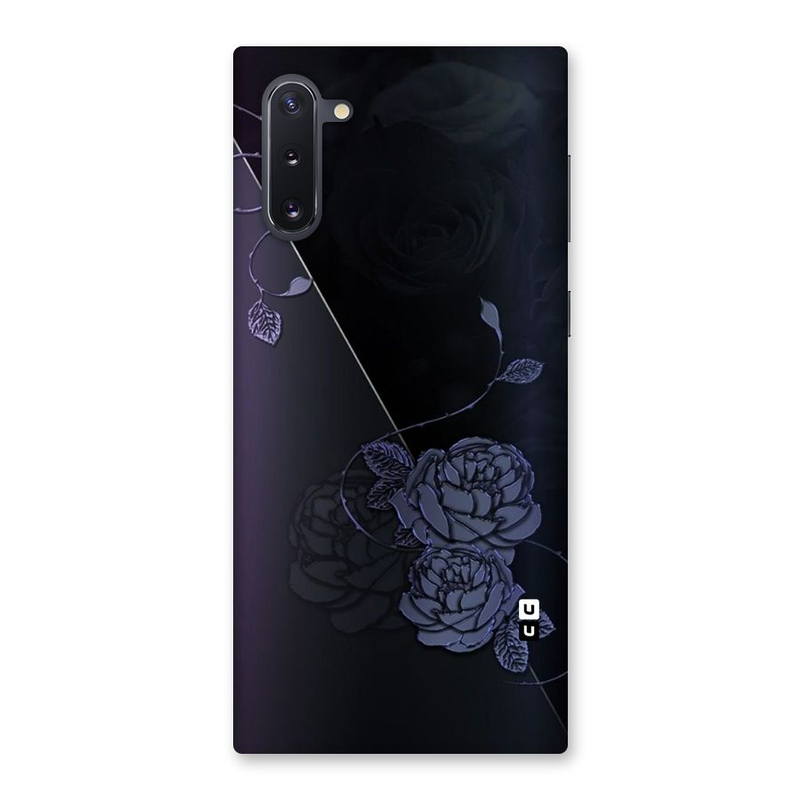 Voilet Floral Design Back Case for Galaxy Note 10