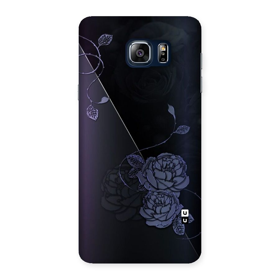 Voilet Floral Design Back Case for Galaxy Note 5