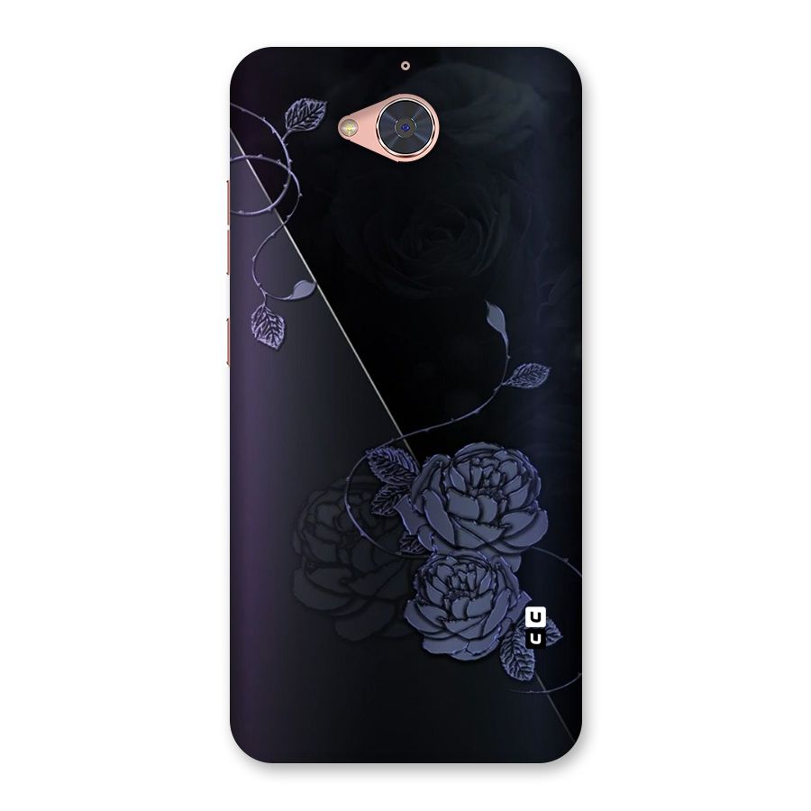 Voilet Floral Design Back Case for Gionee S6 Pro