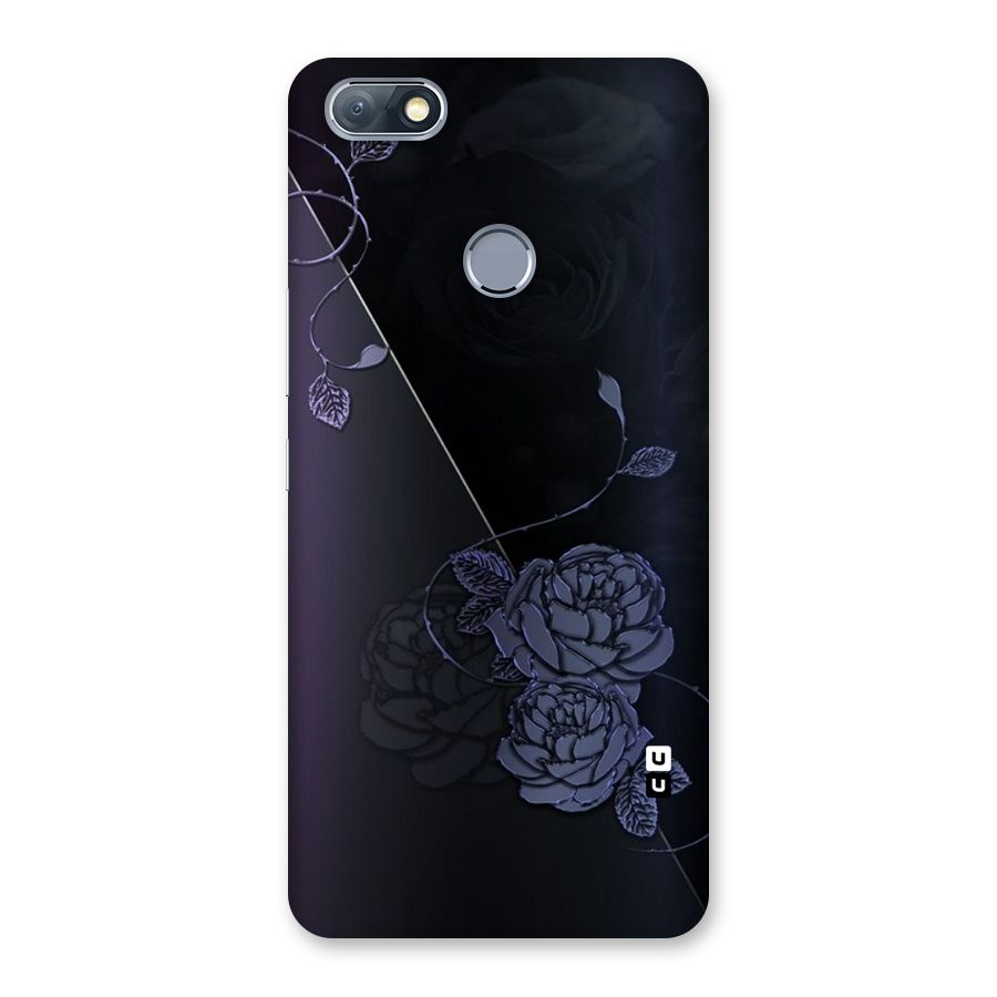 Voilet Floral Design Back Case for Infinix Note 5