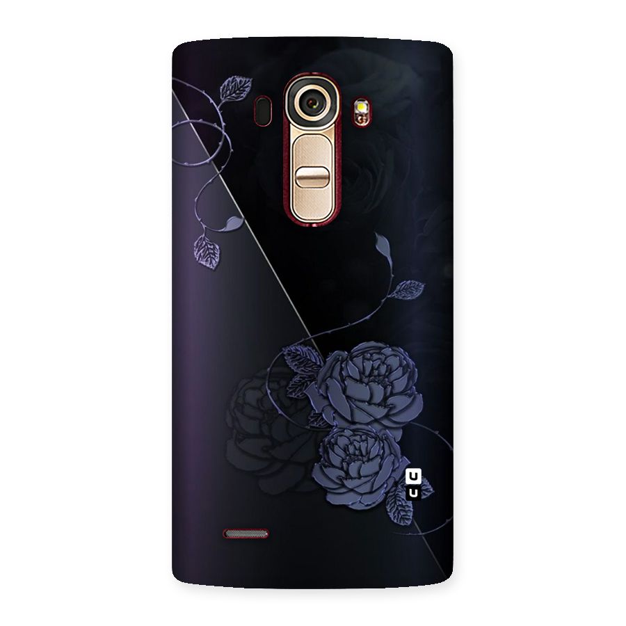 Voilet Floral Design Back Case for LG G4
