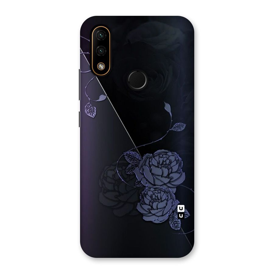 Voilet Floral Design Back Case for Lenovo A6 Note