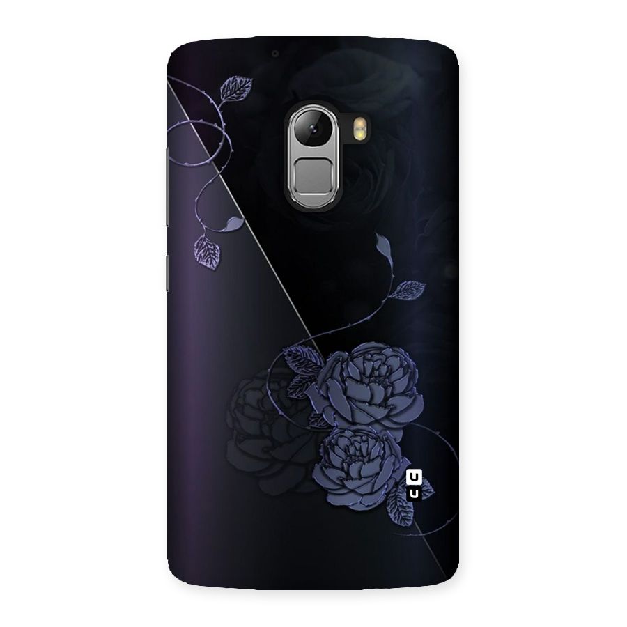 Voilet Floral Design Back Case for Lenovo K4 Note