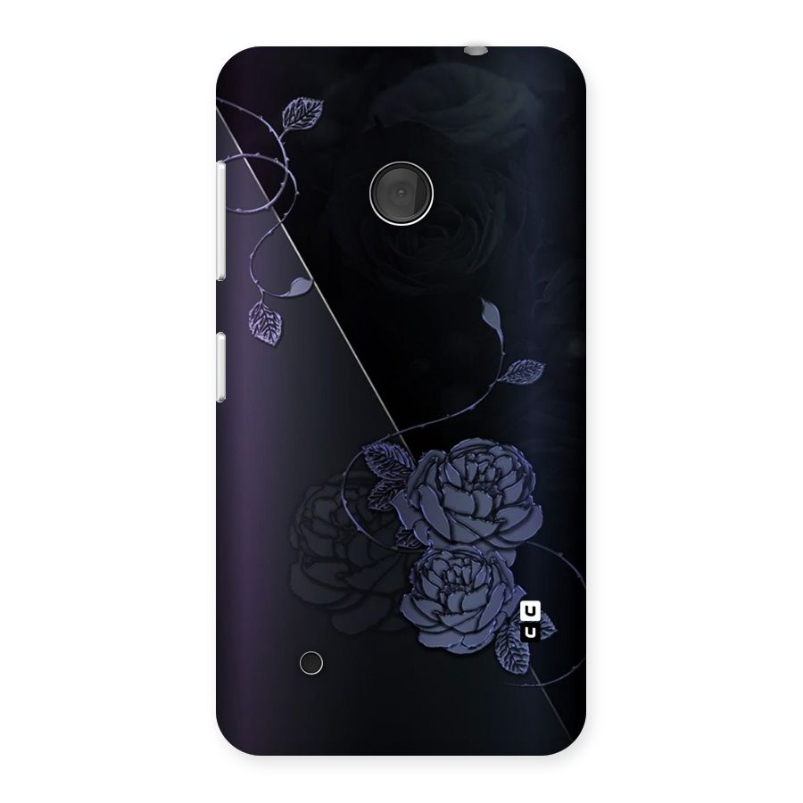 Voilet Floral Design Back Case for Lumia 530