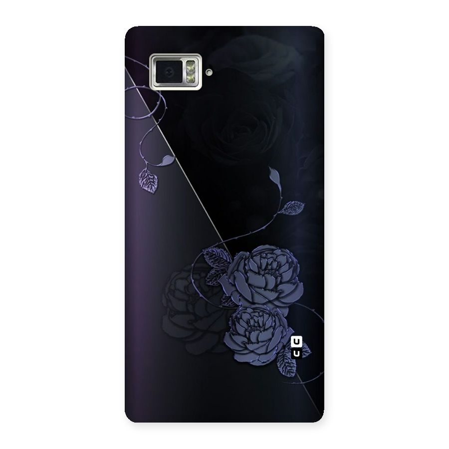 Voilet Floral Design Back Case for Vibe Z2 Pro K920