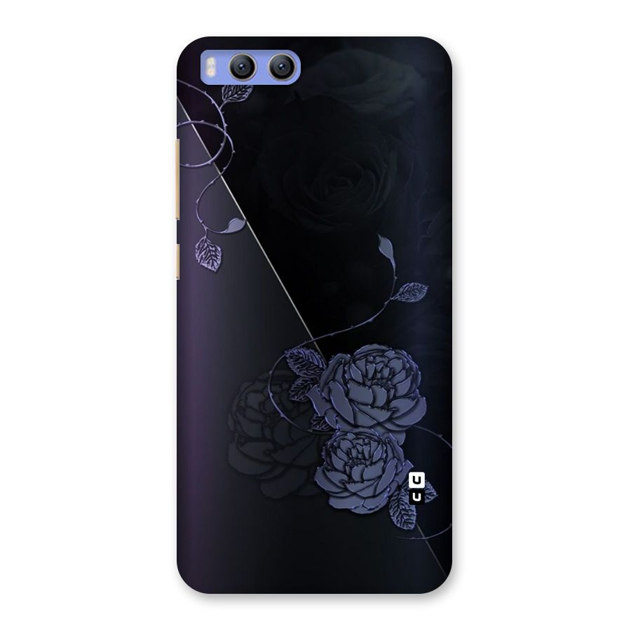Voilet Floral Design Back Case for Xiaomi Mi 6