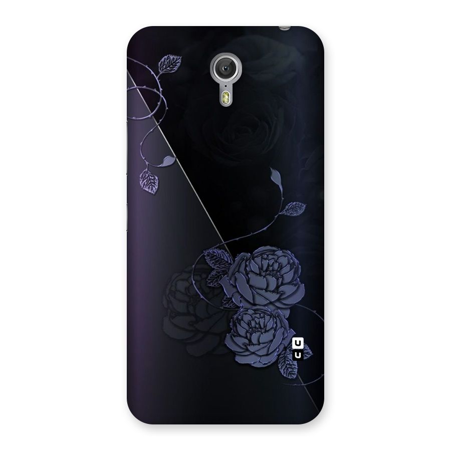 Voilet Floral Design Back Case for Zuk Z1