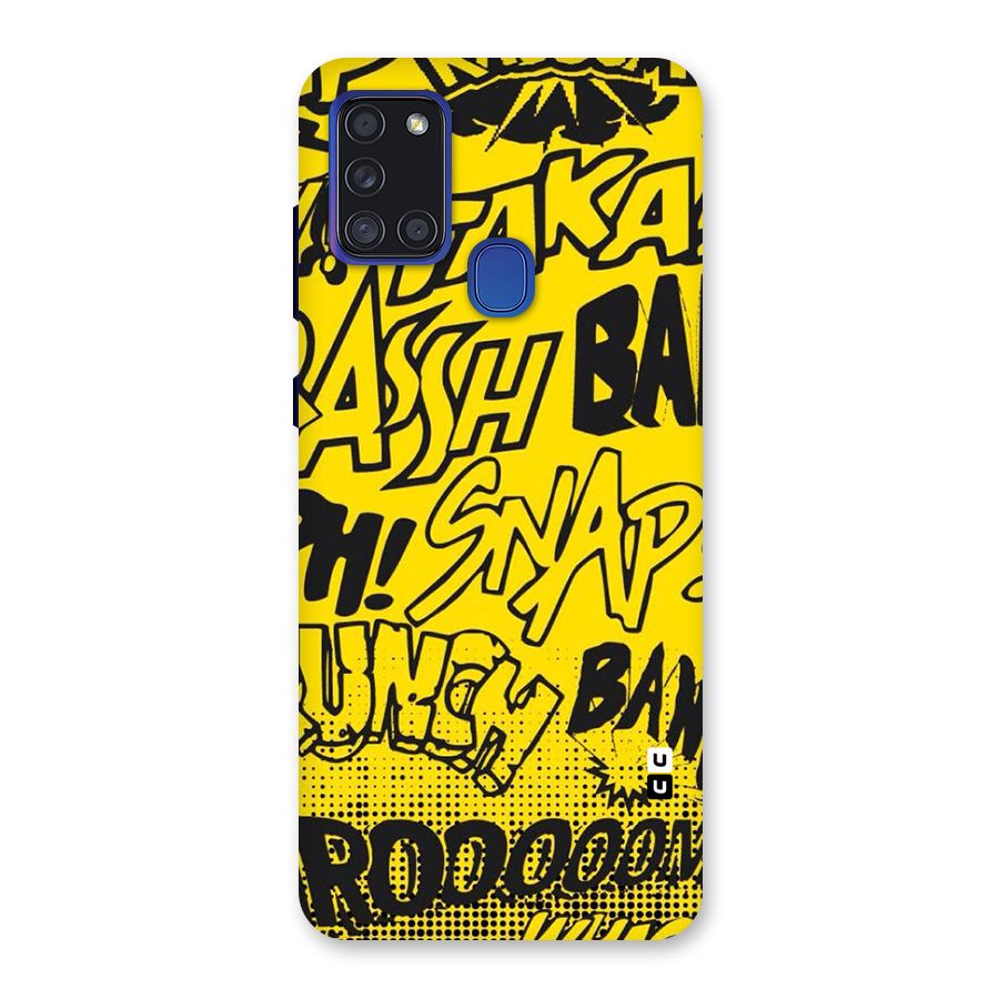 Vroom Snap Back Case for Galaxy A21s