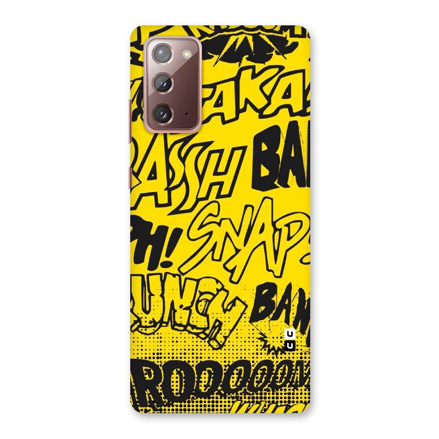 Vroom Snap Back Case for Galaxy Note 20
