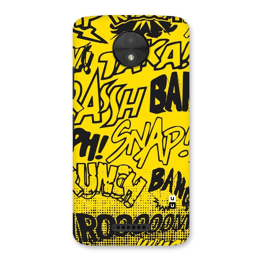 Vroom Snap Back Case for Moto C