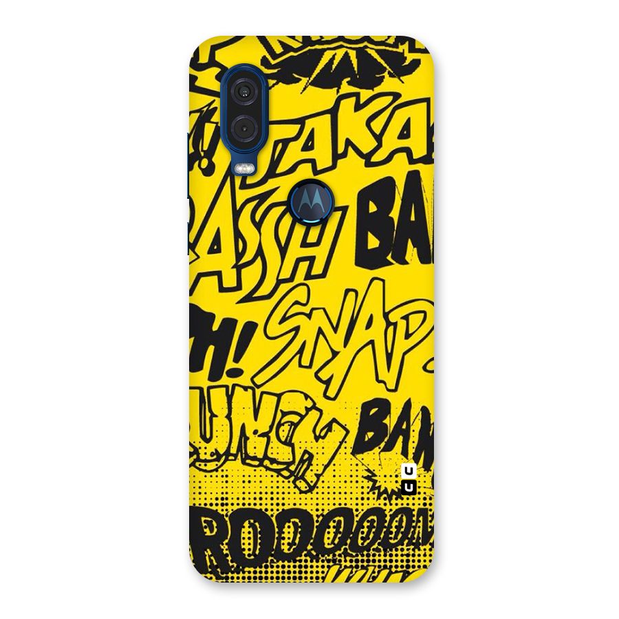 Vroom Snap Back Case for Motorola One Vision