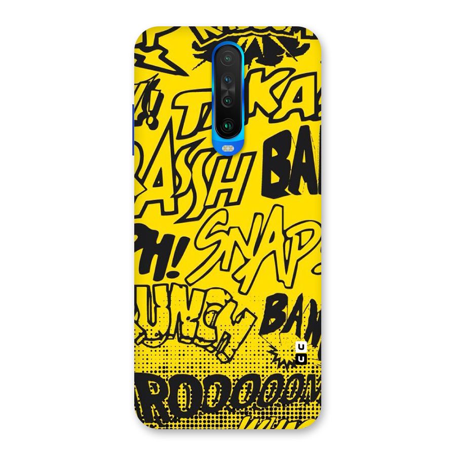 Vroom Snap Back Case for Poco X2