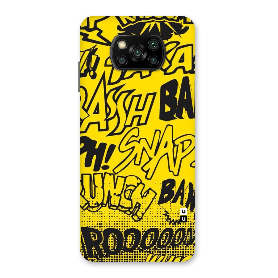 Vroom Snap Back Case for Poco X3
