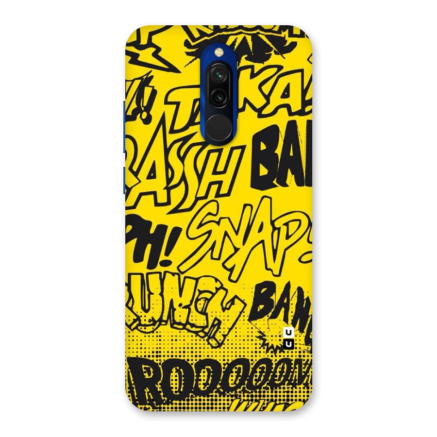 Vroom Snap Back Case for Redmi 8