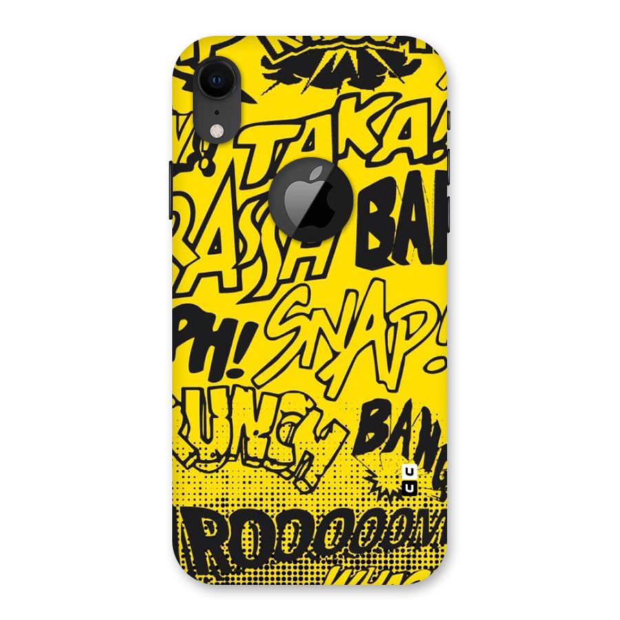 Vroom Snap Back Case for iPhone XR Logo Cut