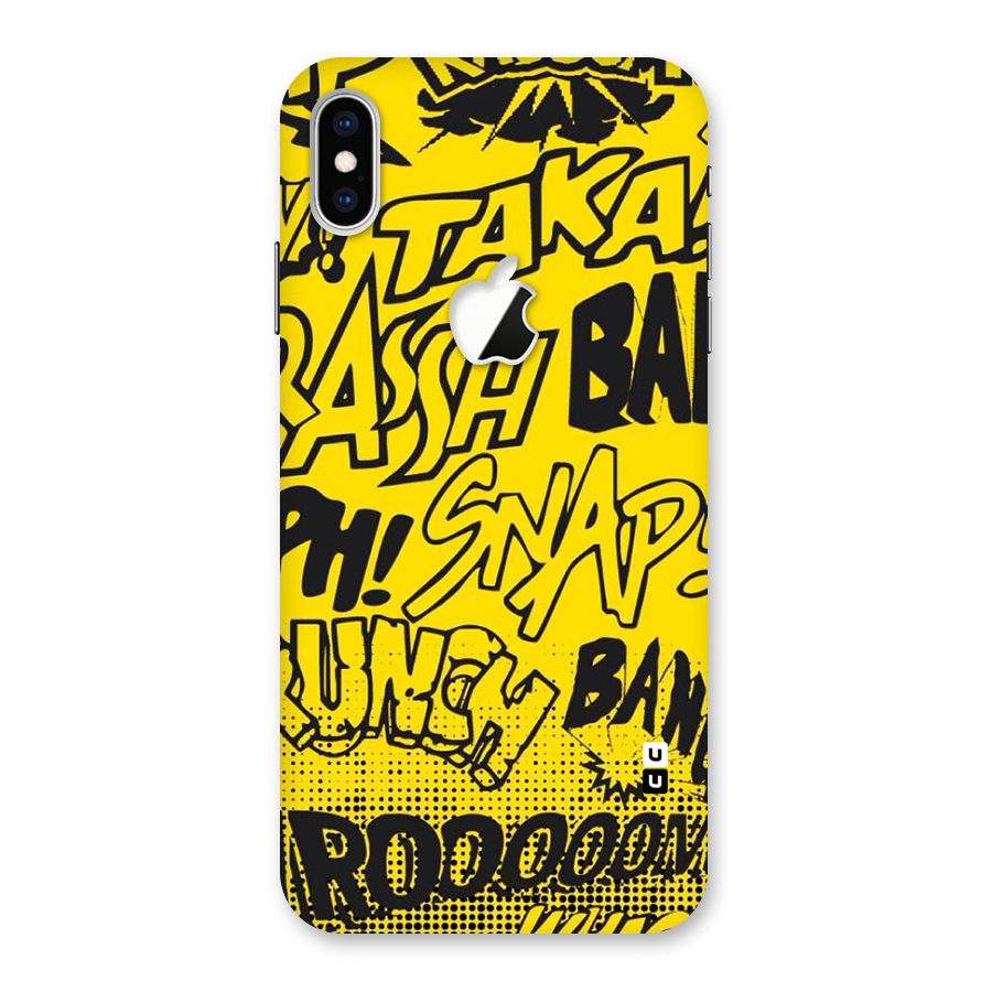 Vroom Snap Back Case for iPhone XS Max Apple Cut