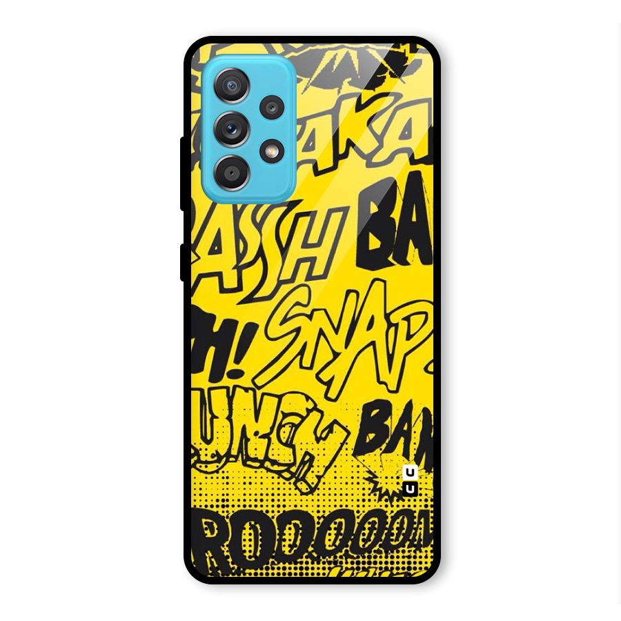 Vroom Snap Glass Back Case for Galaxy A52