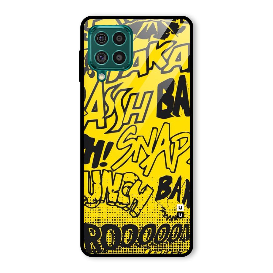 Vroom Snap Glass Back Case for Galaxy F62