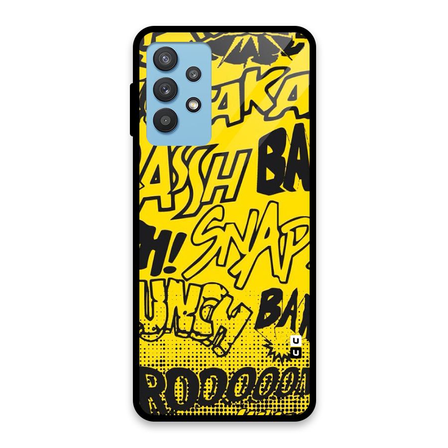 Vroom Snap Glass Back Case for Galaxy M32 5G