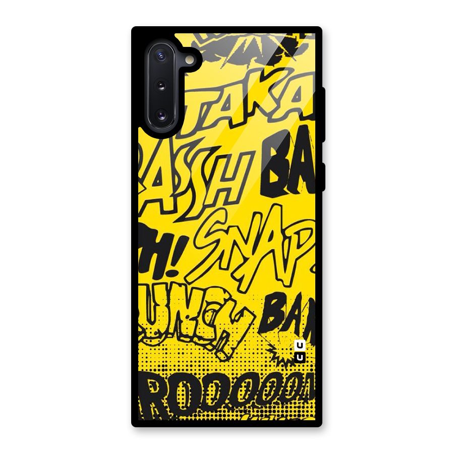 Vroom Snap Glass Back Case for Galaxy Note 10