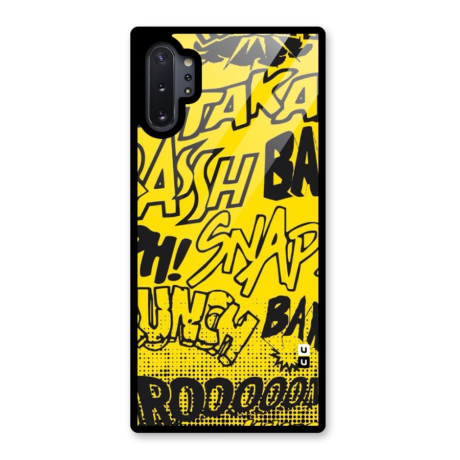 Vroom Snap Glass Back Case for Galaxy Note 10 Plus