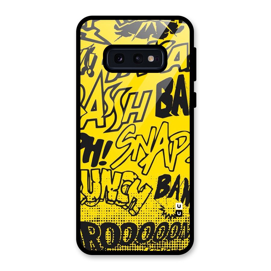 Vroom Snap Glass Back Case for Galaxy S10e