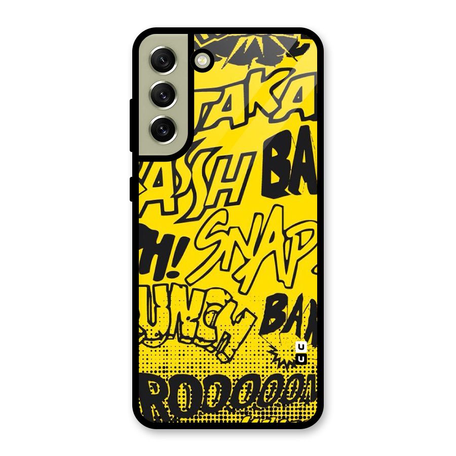 Vroom Snap Glass Back Case for Galaxy S21 FE 5G