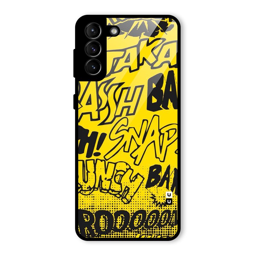 Vroom Snap Glass Back Case for Galaxy S21 Plus