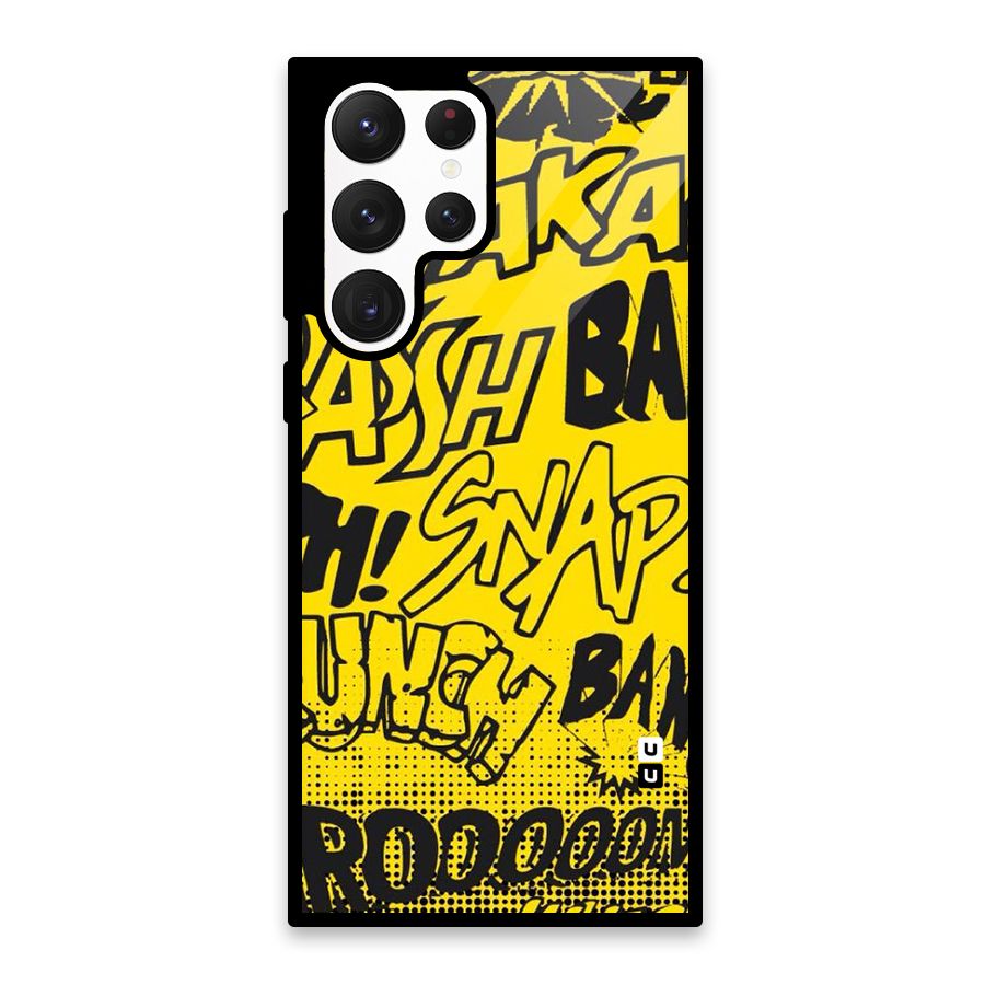 Vroom Snap Glass Back Case for Galaxy S22 Ultra 5G