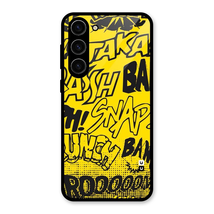 Vroom Snap Glass Back Case for Galaxy S23 Plus