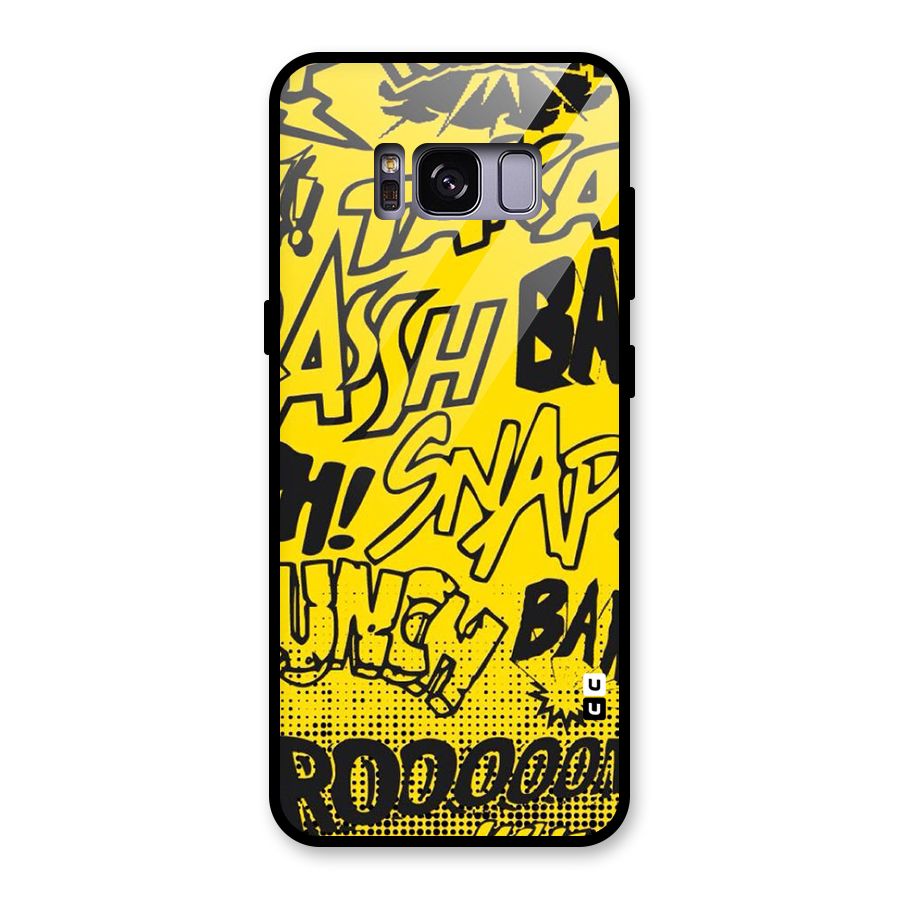 Vroom Snap Glass Back Case for Galaxy S8