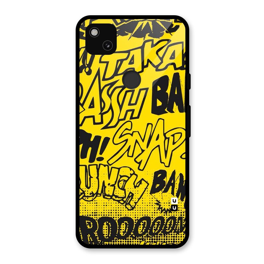 Vroom Snap Glass Back Case for Google Pixel 4a