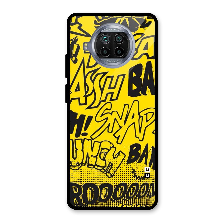 Vroom Snap Glass Back Case for Mi 10i