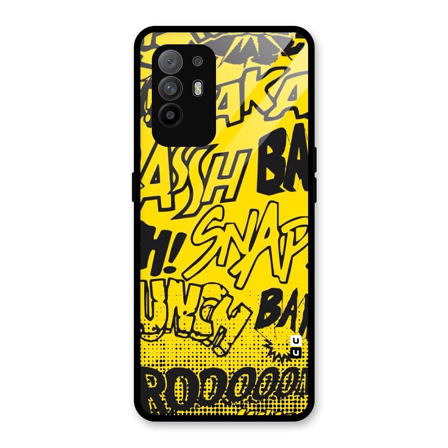 Vroom Snap Glass Back Case for Oppo F19 Pro Plus 5G