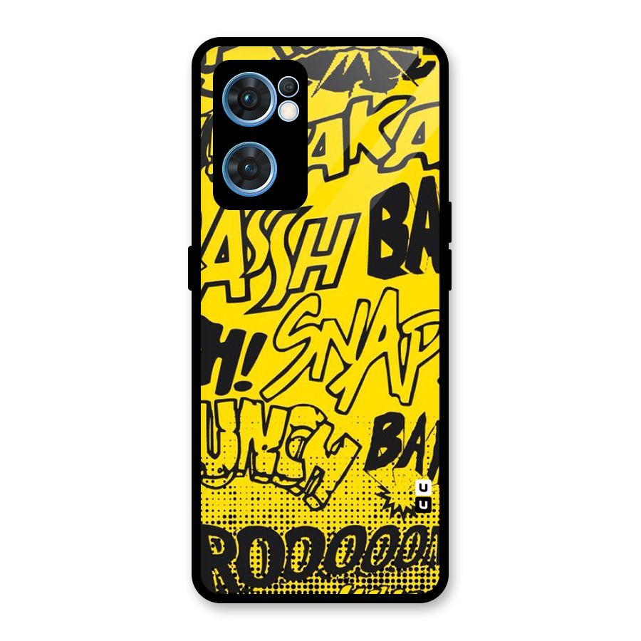 Vroom Snap Glass Back Case for Oppo Reno7 5G