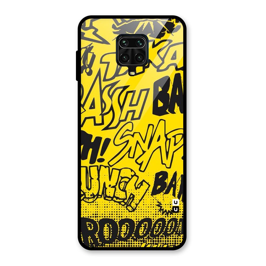 Vroom Snap Glass Back Case for Poco M2 Pro