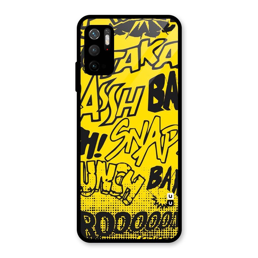 Vroom Snap Glass Back Case for Poco M3 Pro 5G