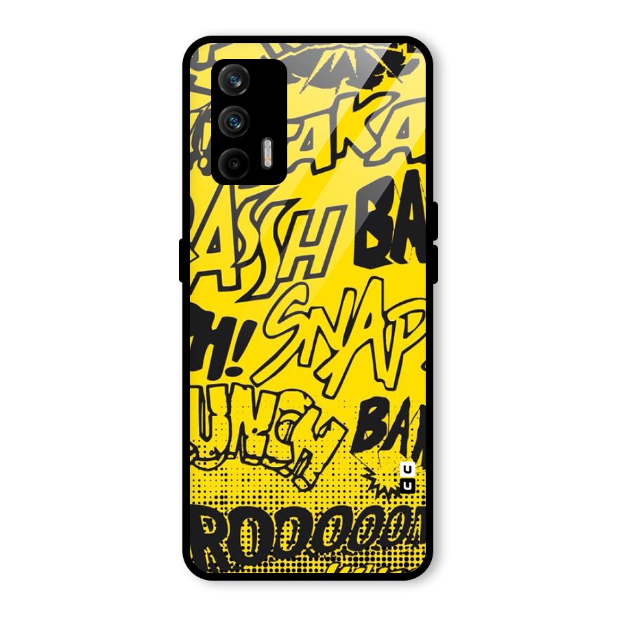 Vroom Snap Glass Back Case for Realme GT 5G