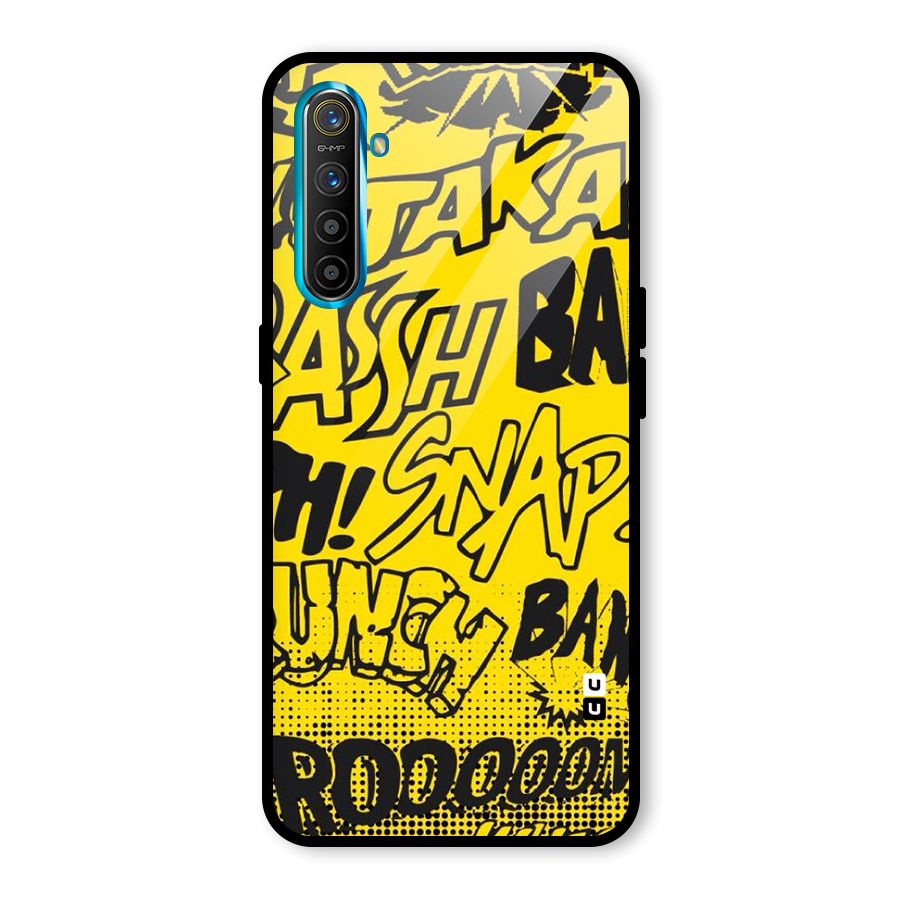 Vroom Snap Glass Back Case for Realme X2