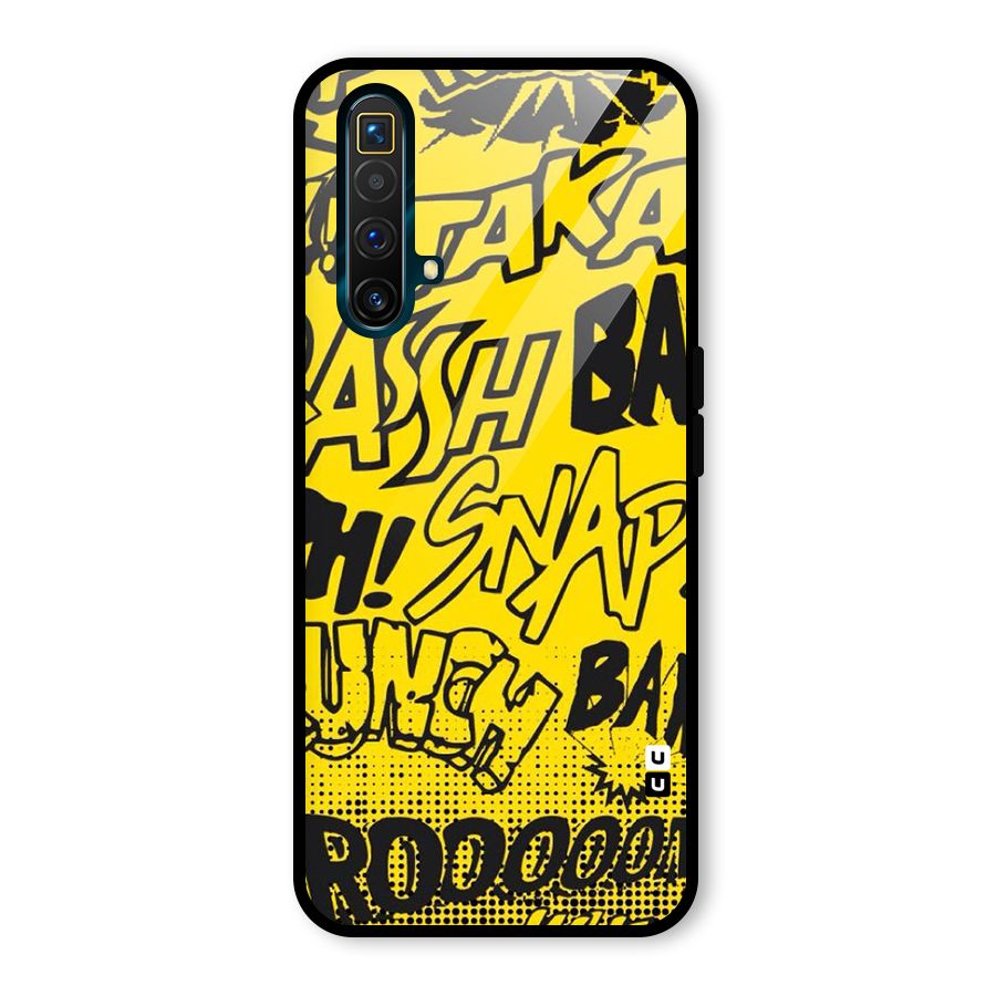Vroom Snap Glass Back Case for Realme X3 SuperZoom