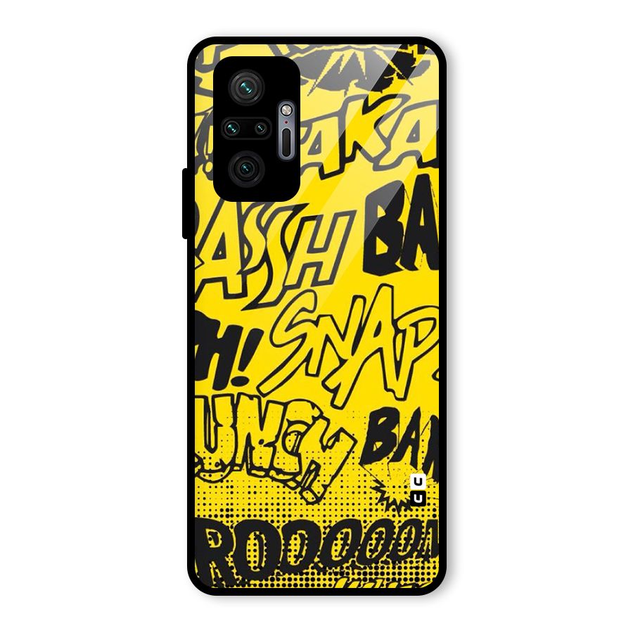 Vroom Snap Glass Back Case for Redmi Note 10 Pro Max